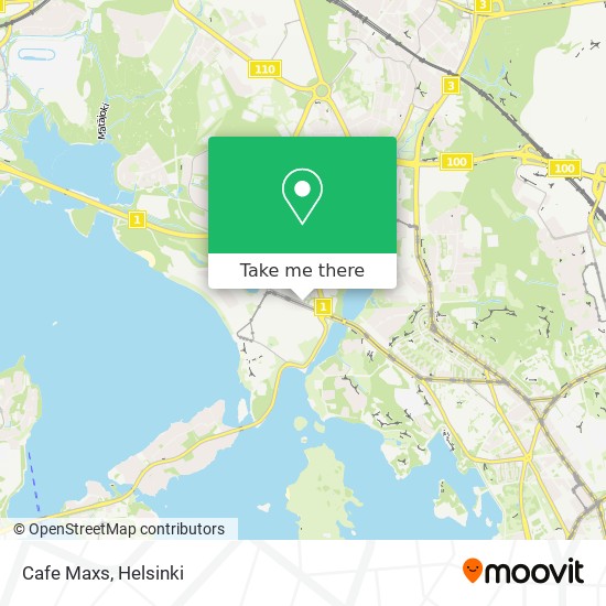 Cafe Maxs map