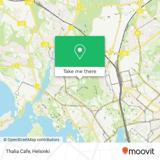 Thalia Cafe, Ratsastie 10 FI-00280 Helsinki map