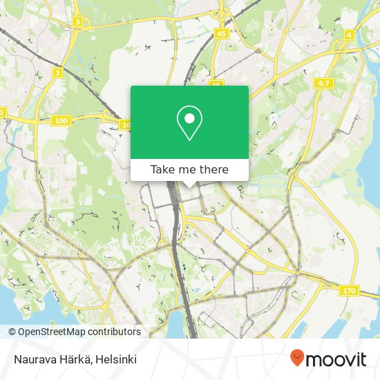 Naurava Härkä, Veturitori 2 FI-00520 Helsinki map