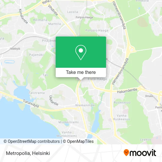 Metropolia map