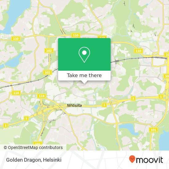 Golden Dragon, Lansantie 23 FI-02630 Espoo map