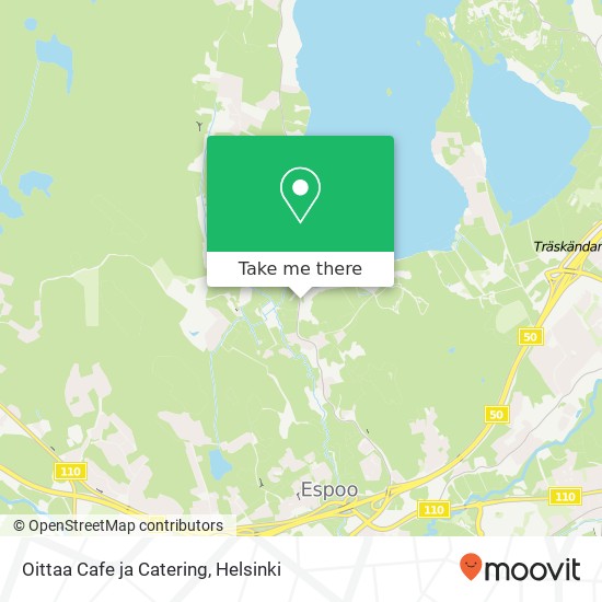 Oittaa Cafe ja Catering, Kunnarlantie 33 FI-02740 Espoo map