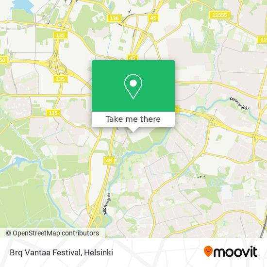 Brq Vantaa Festival map