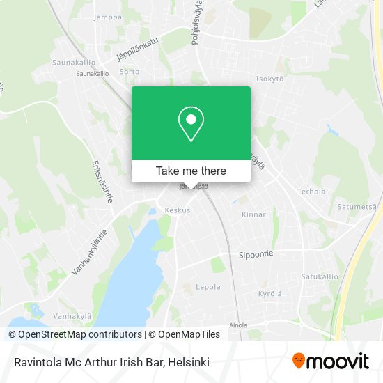 Ravintola Mc Arthur Irish Bar map