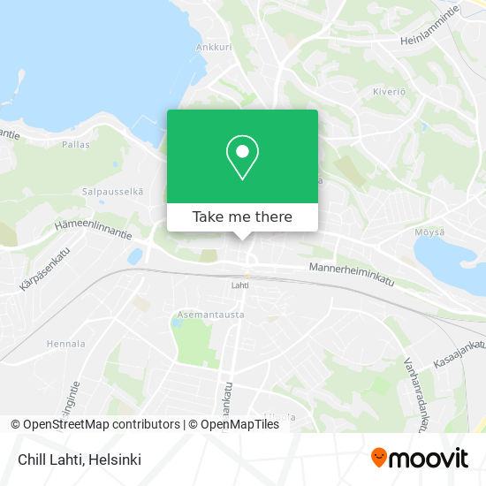 Chill Lahti map