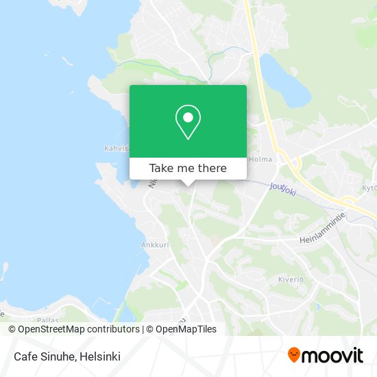 Cafe Sinuhe map