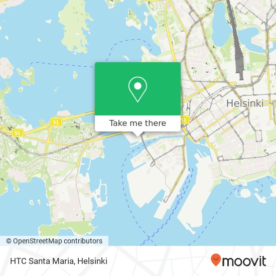 HTC Santa Maria map