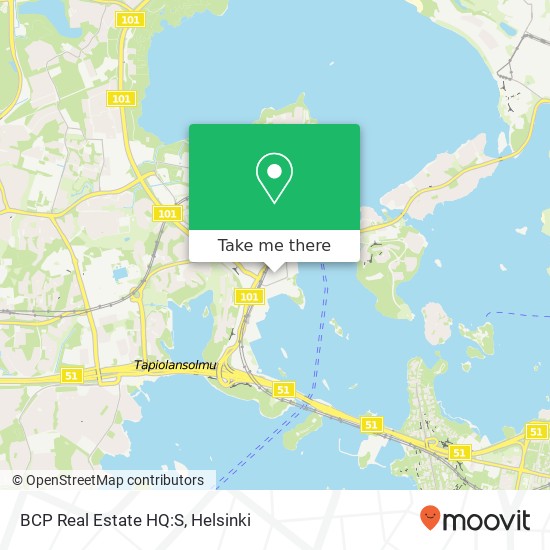 BCP Real Estate HQ:S map