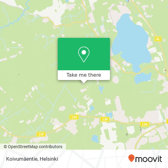 Koivumäentie map