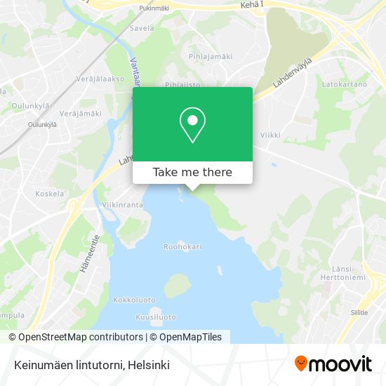 Keinumäen lintutorni map