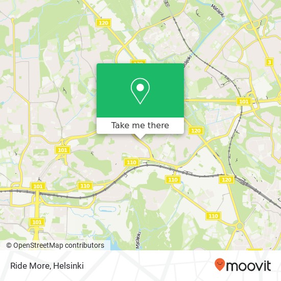 Ride More map