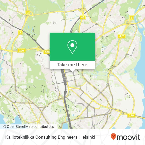 Kalliotekniikka Consulting Engineers map