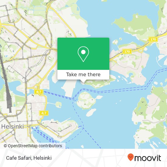 Cafe Safari map