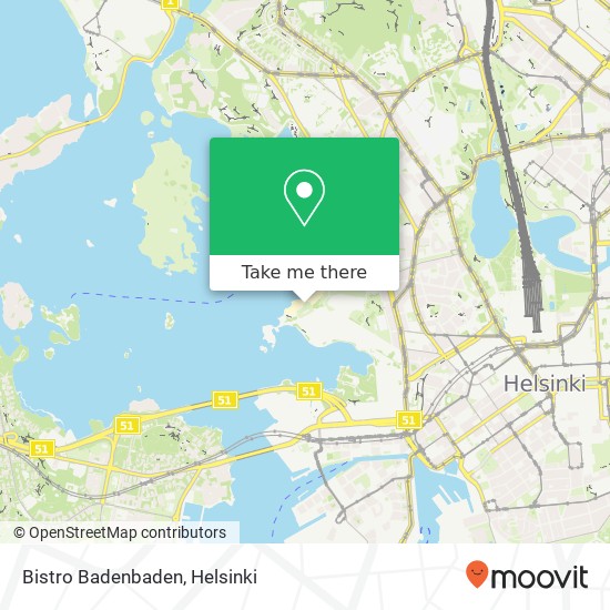 Bistro Badenbaden map
