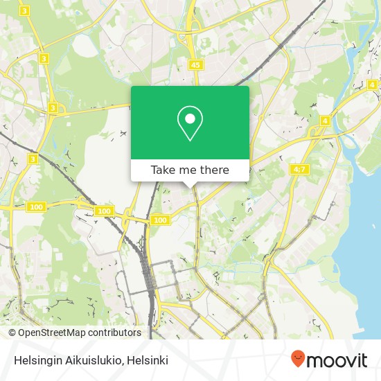 Helsingin Aikuislukio map