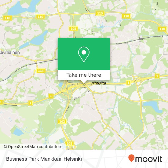 Business Park Mankkaa map