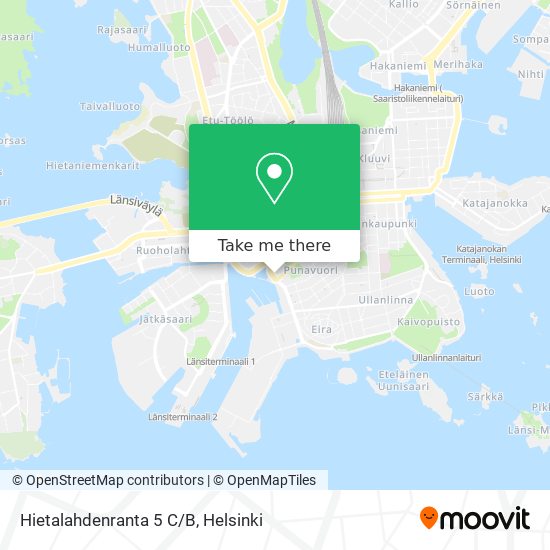 Hietalahdenranta 5 C/B map