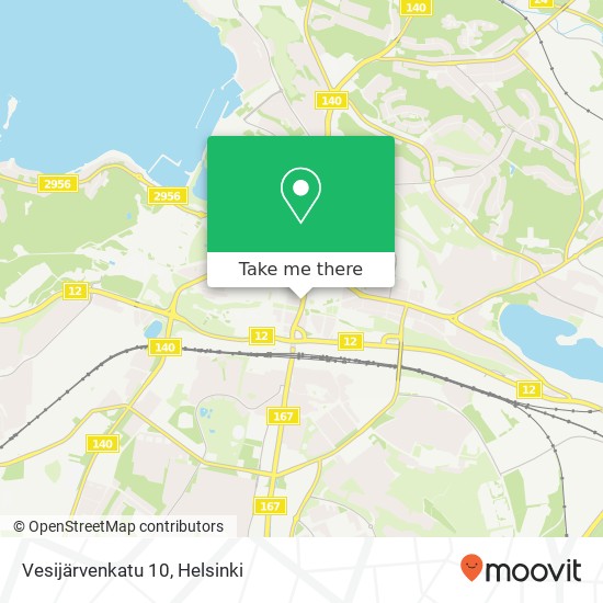 Vesijärvenkatu 10 map