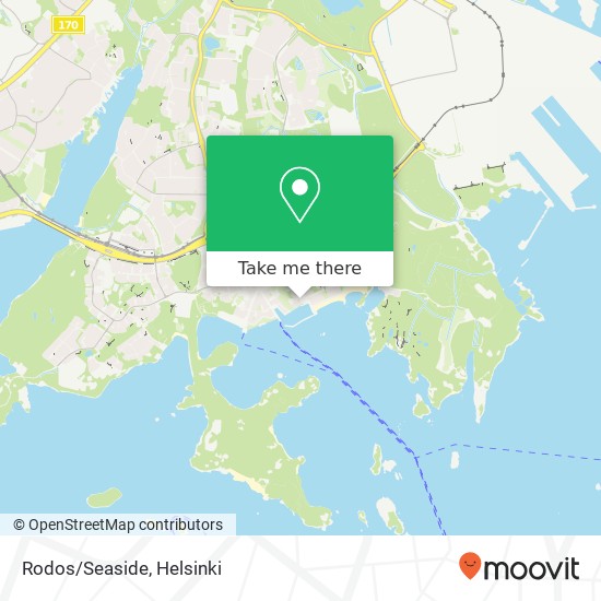 Rodos/Seaside map