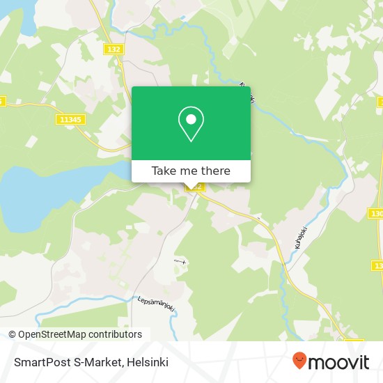 SmartPost S-Market map