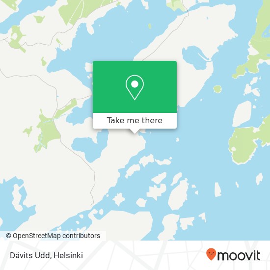 Dåvits Udd map