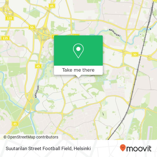 Suutarilan Street Football Field map