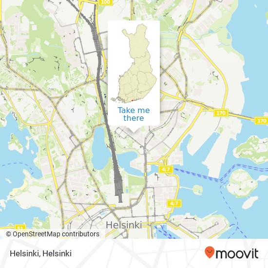 Helsinki map