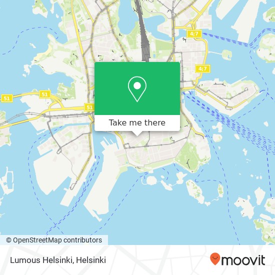 Lumous Helsinki map