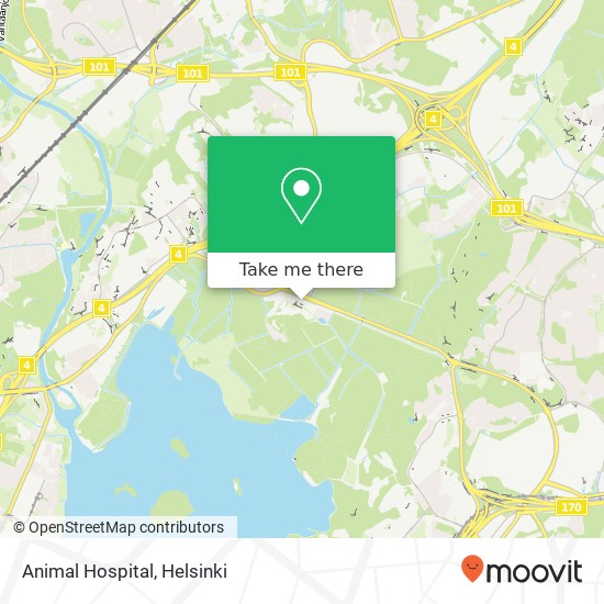 Animal Hospital map