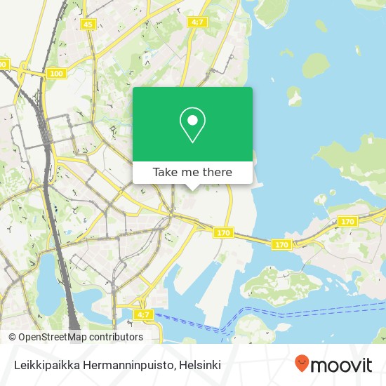 Leikkipaikka Hermanninpuisto map