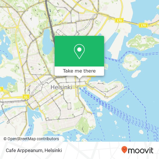 Cafe Arppeanum map