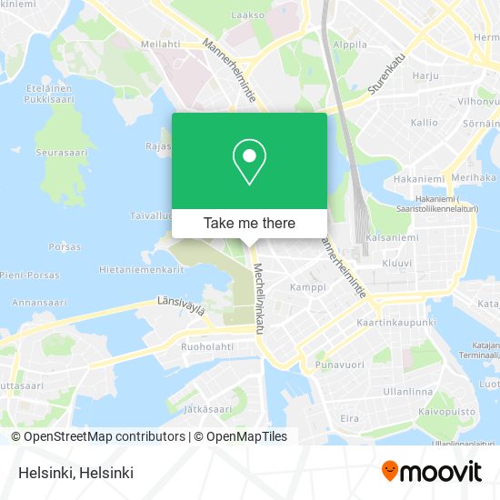 Helsinki map