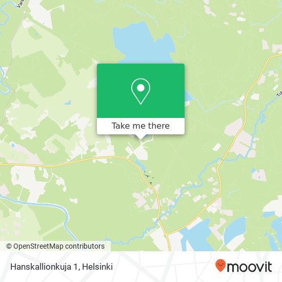 Hanskallionkuja 1 map