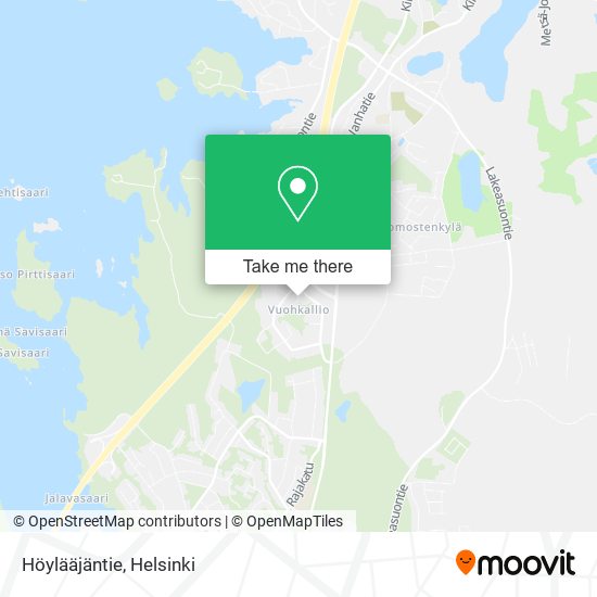 Höylääjäntie map