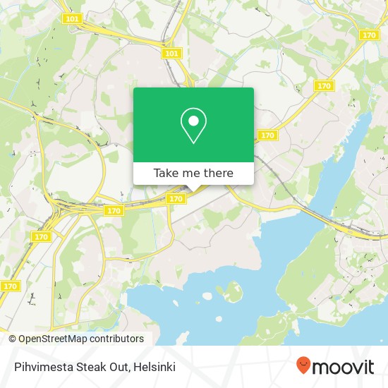 Pihvimesta Steak Out map