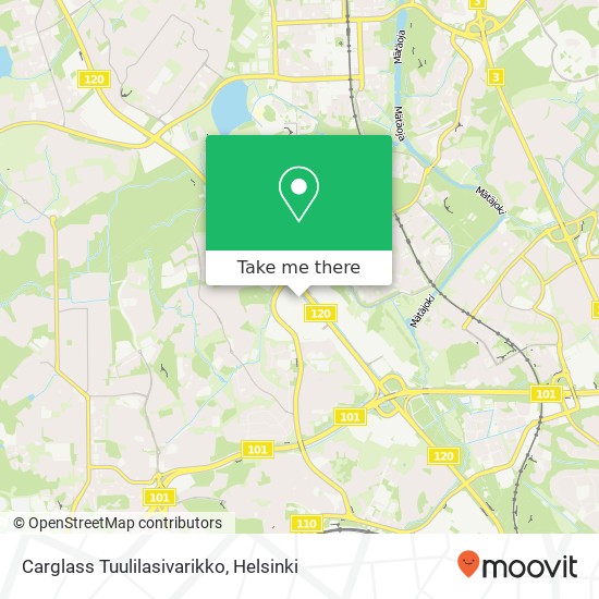 Carglass Tuulilasivarikko map