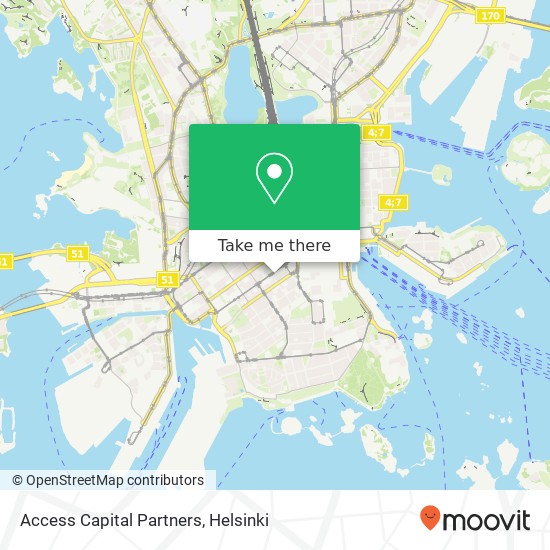 Access Capital Partners map