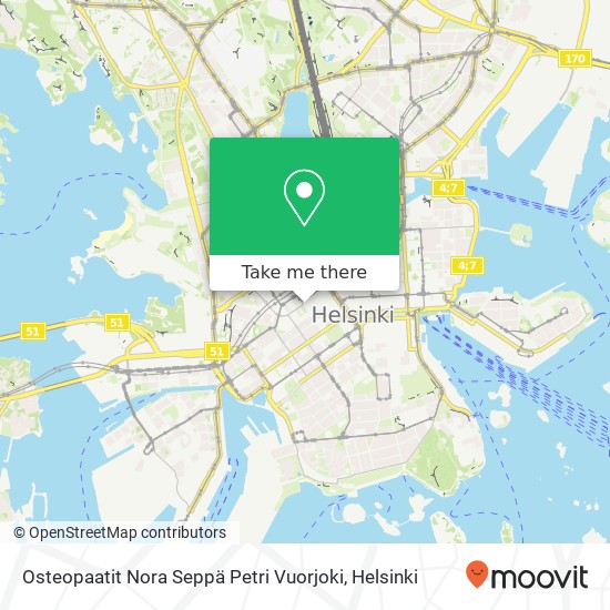 Osteopaatit Nora Seppä Petri Vuorjoki map