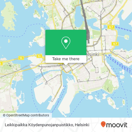 Leikkipaikka Köydenpunojanpuistikko map