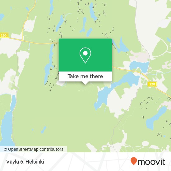 Väylä 6 map