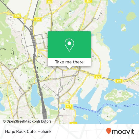 Harju Rock Café map