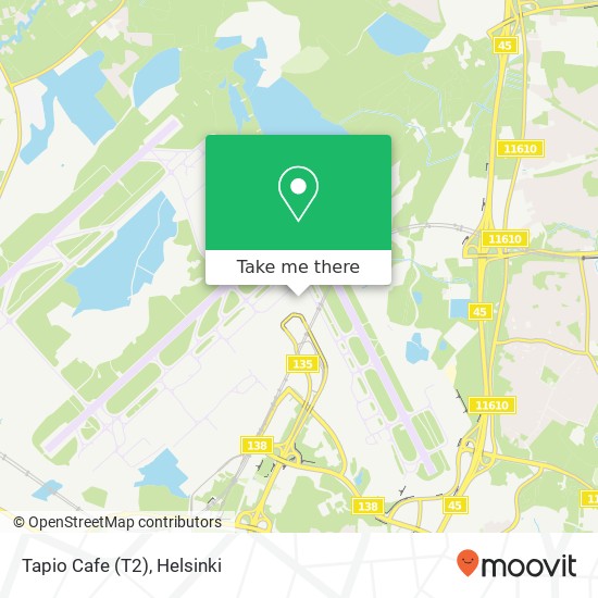 Tapio Cafe (T2) map