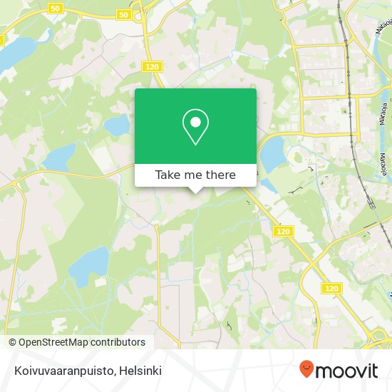 Koivuvaaranpuisto map