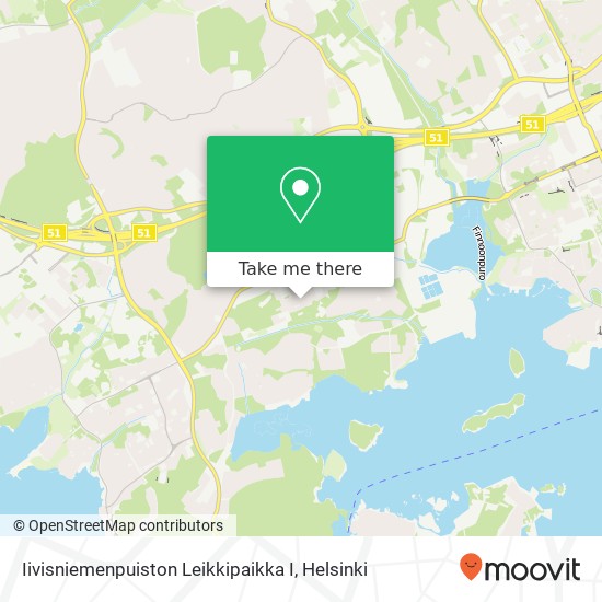 Iivisniemenpuiston Leikkipaikka I map