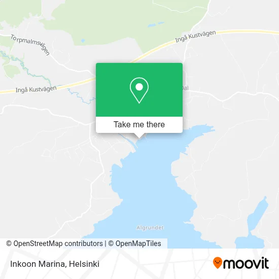 Inkoo Marina map