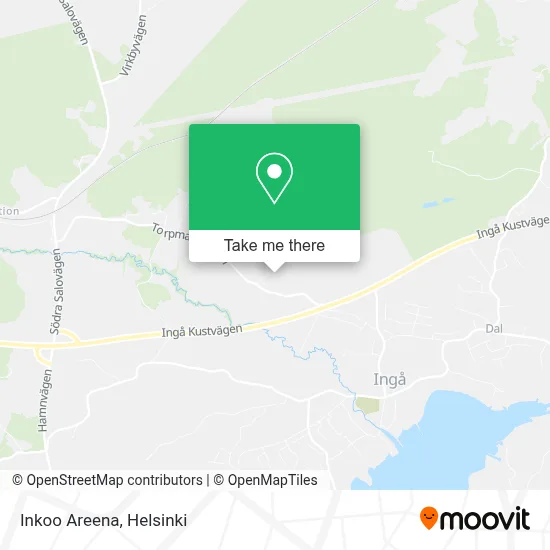 Inkoo Arena map