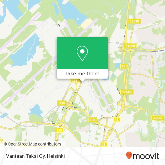 Vantaan Taksi Oy map