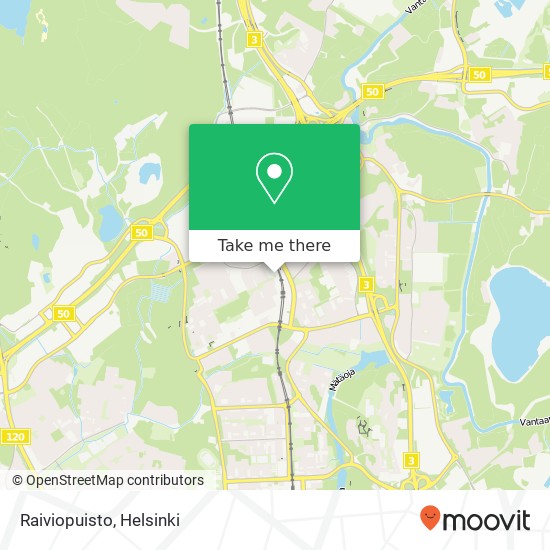 Raiviopuisto map