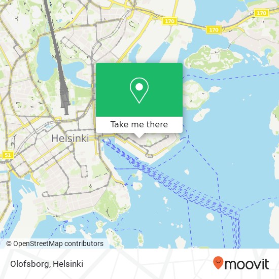 Olofsborg map