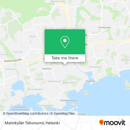 Matinkylän Tekonurmi map